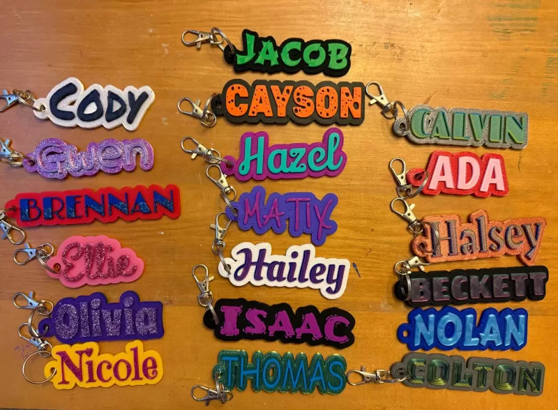 Llaveros Personalizados — Set x 6 Unidades desde $20.000
